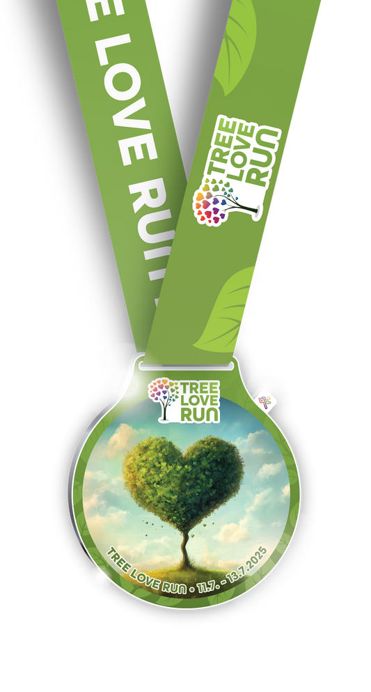 Medaille "Tree Love Run" (2025)