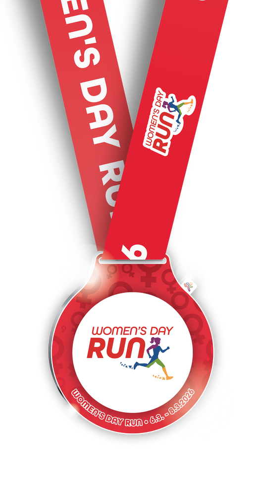 Medaille "Women’s Day Run" (2026)