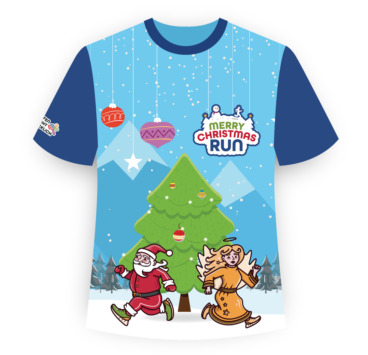 Shirt "Merry Christmas Run"