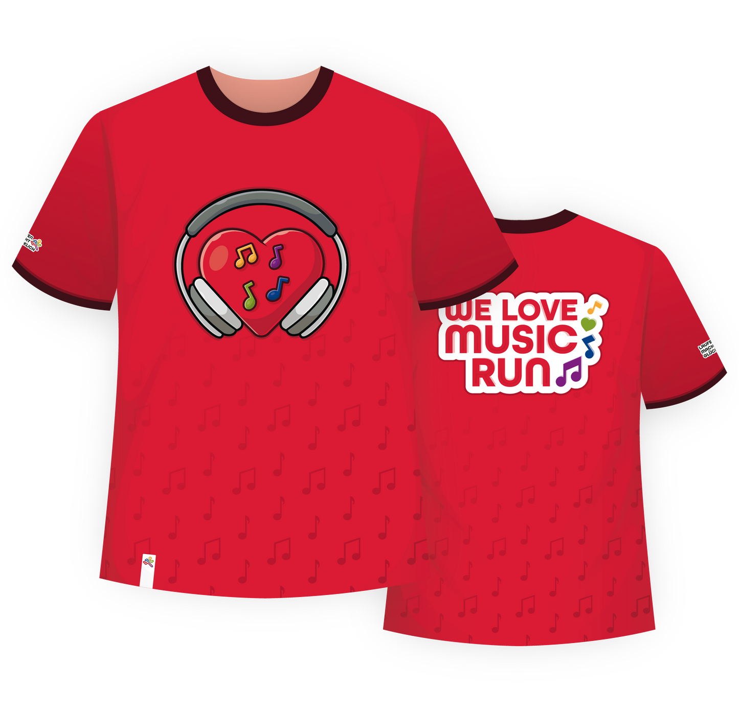 Shirt "We Love Music Run" (2022)